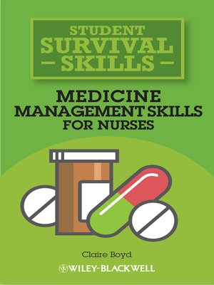 cover image of Medicine Management Skills for Nurses